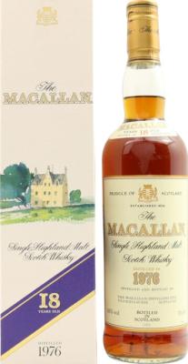 Macallan 1976 Sherry Wood 43% 700ml