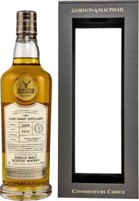 Glen Grant 2009 GM Connoisseurs Choice Cask Strength 1st Fill Sherry Butt 59.1% 700ml