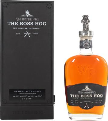 WhistlePig The Boss Hog 6th Edition The Samurai Scientist 60.4% 750ml