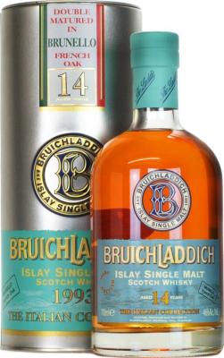Bruichladdich 1993 The Italian Collection Brunello French Oak 14yo 46% 700ml