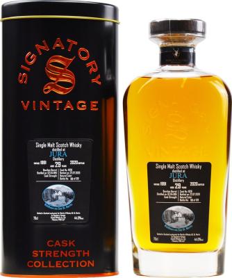 Isle of Jura 1991 SV Cask Strength Collection Bourbon #1828 Waldhaus am See 44% 700ml