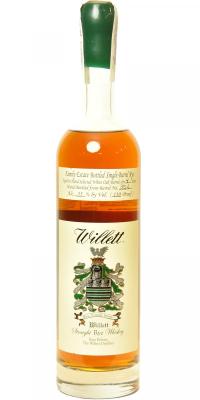 Willett 4yo Family Estate Bottled Single Barrel Rye New American White Oak Barrel 50A 55% 750ml