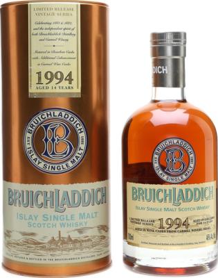 Bruichladdich 1994 TopCC Switzerland 46% 700ml