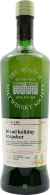 Highland Park 2002 SMWS 4.236 Island holiday snapshot 14yo Refill Ex-Bourbon Hogshead 56.6% 700ml