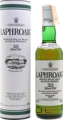 Laphroaig 10yo Allied Domecq Italia 40% 700ml