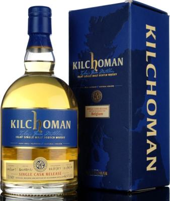 Kilchoman 2007 Single Cask for Belgium Bourbon 334/07 62.4% 700ml