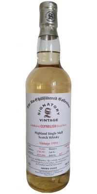 Clynelish 1991 SV The Un-Chillfiltered Collection #7124 46% 700ml