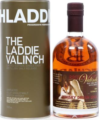 Bruichladdich 1993 Valinch Whisky Dream Dram Tube 15yo 52% 500ml