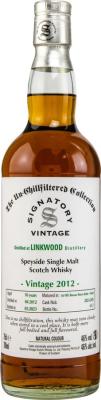 Linkwood 2012 SV The Un-Chillfiltered Collection 1st Fill Oloroso Sherry Butt Finish 46% 700ml