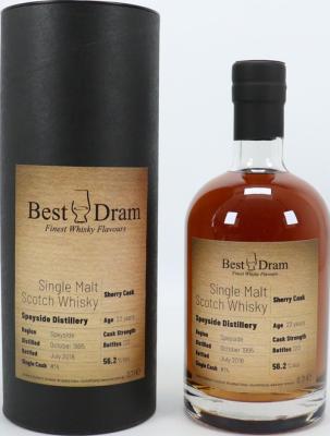 Speyside Distillery 1995 BD Sherry Cask #14 56.2% 700ml