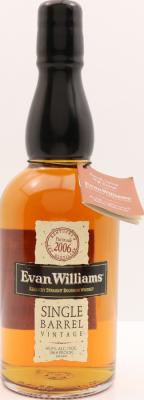 Evan Williams 2006 Single Barrel Vintage #785 43.3% 750ml