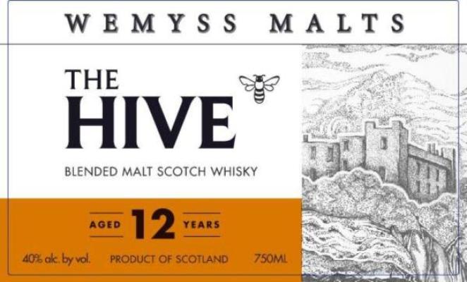 The Hive 12yo Wy 40% 750ml