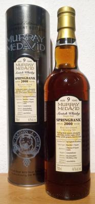 Springbank 2000 MM Bourbon Chateau D'Yquem Casks 46% 700ml