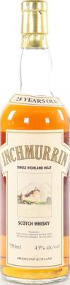 Inchmurrin 28yo Single Highland Malt Oak Casks Preiss Imports 43% 750ml