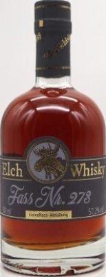 Elch Whisky 5yo Elch Fass Nr. 273 Akazie 4.5yo und Sherry PX 1 year 57.2% 500ml