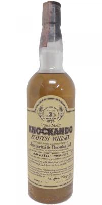 Knockando 1960 Pure Malt Dateo Import SpA 43% 750ml