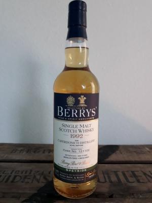 Caperdonich 1992 BR Berrys #121122 55.9% 700ml