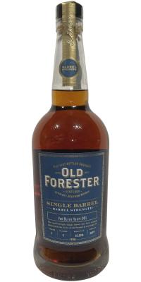 Old Forester Single Barrel Barrel Strength Charred White Oak Van Buren Room 65% 700ml