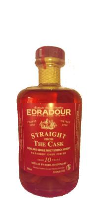 Edradour 2000 Straight From The Cask Burgundy Cask Finish 57.9% 500ml