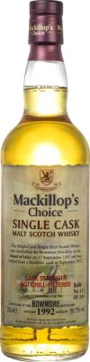 Bowmore 1992 McC Single Cask Cask Strength 50.7% 700ml