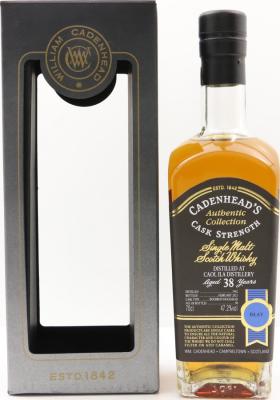Caol Ila 1982 CA Authentic Collection Tasting Tour of Scotland Bourbon Hogshead 47.2% 700ml