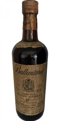 Ballantine's 30yo Spirit S.p.A. Genova 43% 750ml