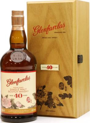 Glenfarclas 40yo 2016 Edition 43.3% 700ml