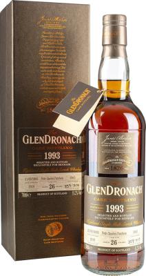 Glendronach 1993 Cask Bottling Pedro Ximenez Puncheon #5965 Denmark Exclusive 55.2% 700ml