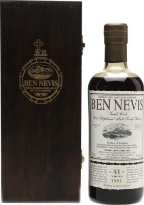 Ben Nevis 1967 Sherry Hogshead #1281 Alambic Classique Exclusive 49.4% 700ml