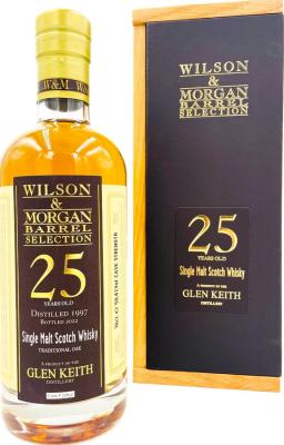 Glen Keith 1997 WM Barrel Selection Special Release 2nd Fill Bourbon Barrel Finish Rossi & Rossi Treviso 50.4% 700ml