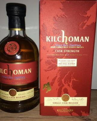 Kilchoman 2010 Single Cask Release for Potstill Austria 694/2010 59.3% 700ml