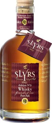 Slyrs Port Fass Edition #2 Port Pipe Finish 46% 350ml