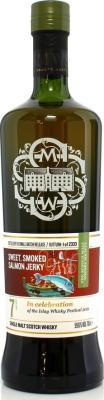 Bunnahabhain 2013 SMWS Distillery 10 Small Batch Release Sweet smoked salmon jerky Islay Whisky Festival 2021 59.6% 700ml