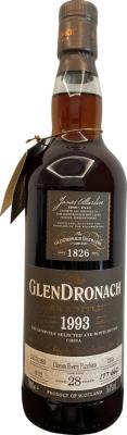 Glendronach 1993 Cask Bottling Oloroso Sherry Puncheon China Exclusive 56% 700ml