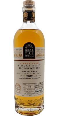 Ruadh Maor 2012 BR Single Cask Puncheon Charles Hofer SA Switzerland 63.9% 700ml