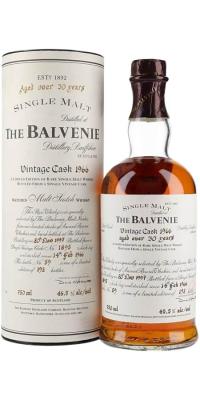 Balvenie 1966 #1895 45.5% 750ml