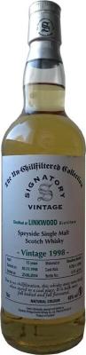 Linkwood 1998 SV The Un-Chillfiltered Collection 15yo Bourbon Barrels 11767 + 11768 46% 700ml
