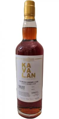 Kavalan Solist Oloroso Sherry Cask Oloroso Sherry Cask S090102025 57.8% 700ml