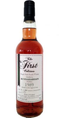 Bunnahabhain 1989 ED The 1st Editions Bordeaux Barrique Finish 50.2% 700ml