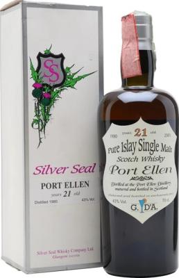 Port Ellen 1980 SS for G.D'A 43% 700ml