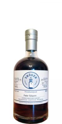 Smogen 2010 Privatbuteljerad Sherry Cask A10 Peter Sjogren 61.8% 500ml