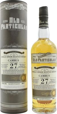 Cambus 1988 DL Old Particular 27yo Refill Hogshead 51.5% 700ml