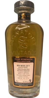 Ben Nevis 2011 SV Bourbon Barrel Bacchus & Tradition 62.8% 700ml