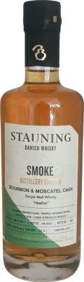 Stauning Distillery Edition 2017 Smoke Bourbon & Moscatel Cask heather Bourbon & Moscatel Cask 49.3% 350ml