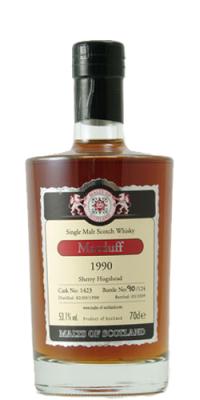 Macduff 1990 MoS Sherry Hogshead #1423 53.1% 700ml