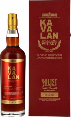 Kavalan Solist Olorosso Sherry Cask Oloroso Sherry LMDW 54.8% 700ml