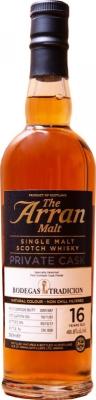 Arran 2001 Palo Cortado Finish Bodegas Tradicion 48.8% 500ml