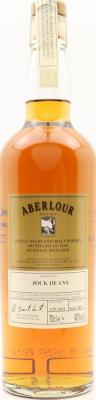 Aberlour 1989 Dunnage Matured Reserved for Jock Deans Contract 064/345 40% 700ml
