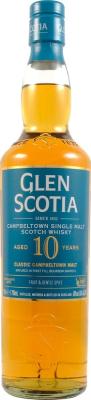 Glen Scotia 10yo Classic Campbeltown Malt 1st Fill Bourbon Barrel 40% 700ml