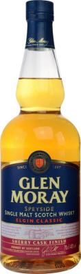 Glen Moray Elgin Classic Sherry Cask Finish Ex-Bourbon & Sherry Cask Finish 40% 700ml